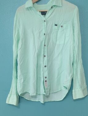 Hurley Long sleeve Aqua Buttonup